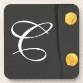 ARMY Class A Uniform Dress Monogram Drink Unterset Getränkeuntersetzer (Vorderseite)