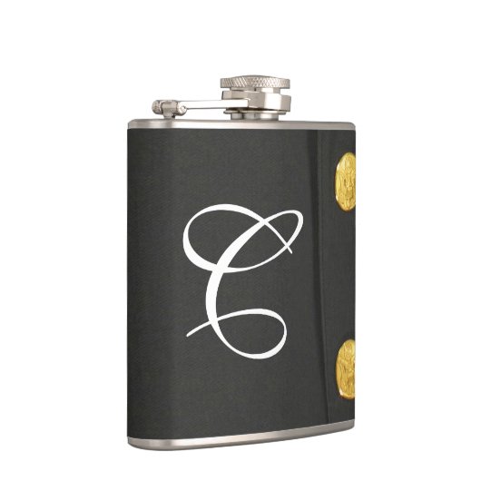 ARMY Class A Uniform Dress Monogram Whiskey Flask Flachmann (Rechts)