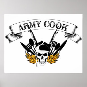 Army Cook Poster