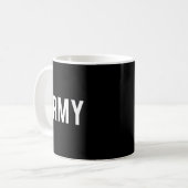Army - Cool New Us American Vet Funny Gift Tee  Kaffeetasse (Vorderseite Links)