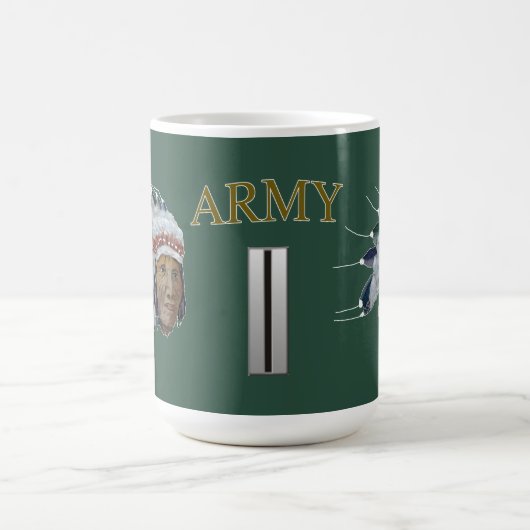 Army CWO-5 Indianeroberhaupt-Tasse Kaffeetasse (Mittel)