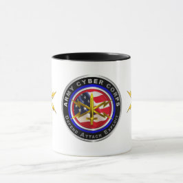 Army Cyber Corps Veteran Tasse