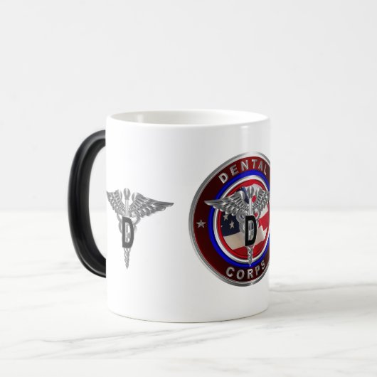 Army Dental Corps Verwandlungstasse (Vorderseite Links)