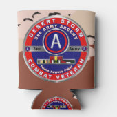 Army Desert Storm Veteran Dosenkühler (Rückseite)