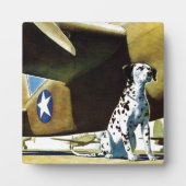 Army Dog Fotoplatte (Vorderseite)