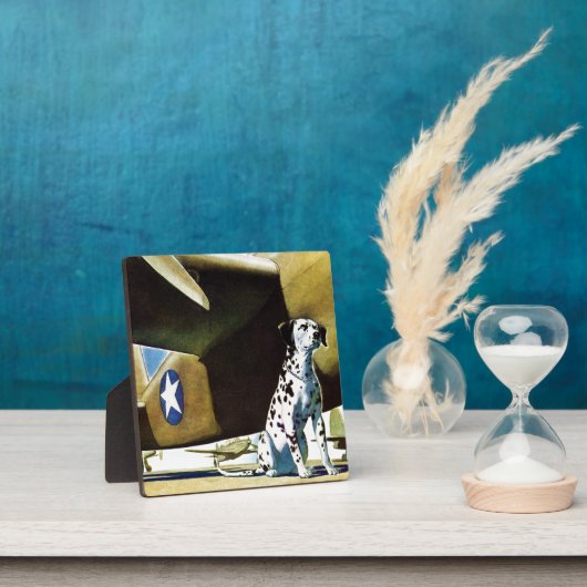 Army Dog Fotoplatte (InSitu)