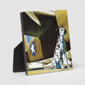 Army Dog Fotoplatte (Vorderseite)