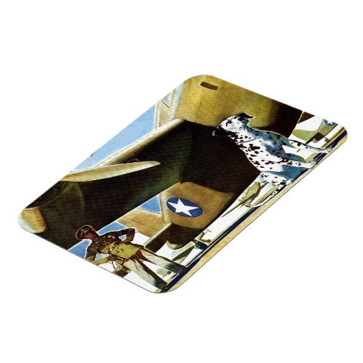 Army Dog Magnet (Linke Seite)