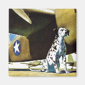 Army Dog Magnet (Vorne)