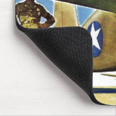 Army Dog Mousepad (Ecke)