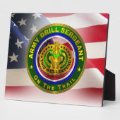 Army Drill Sergeant Fotoplatte (Seite)