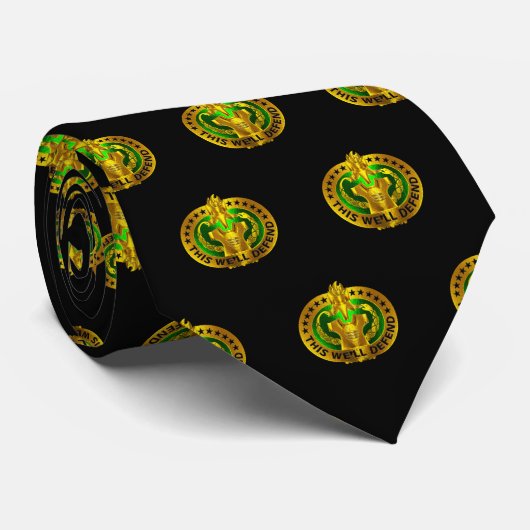 Army Drill Sergeant Krawatte (Gerollt)