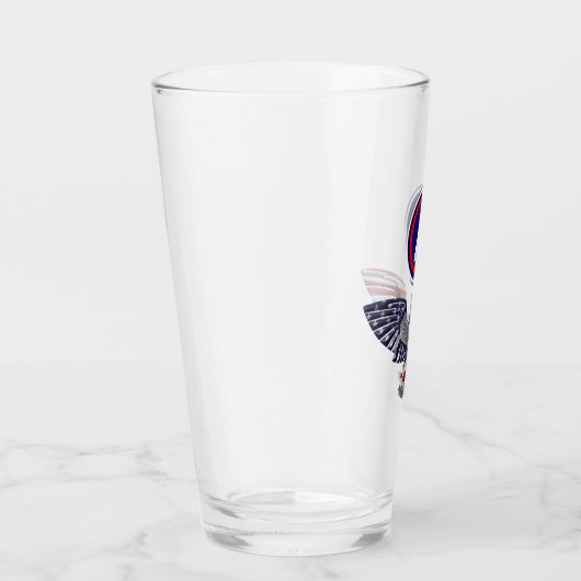 Army Eagle mit Patch Glass Tumbler (Rechts)