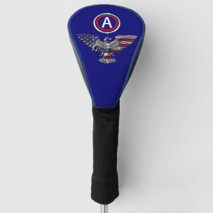 Army Eagle mit Patch Golf Headcover