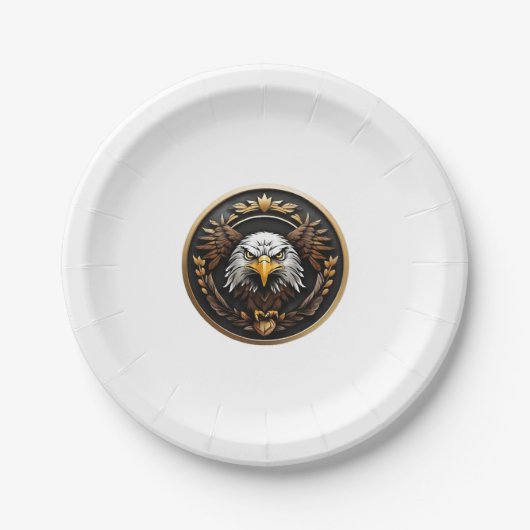 Army Eagle Pappteller (Vorderseite)