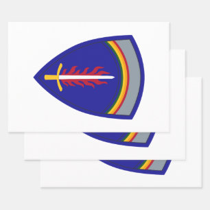 Army Europa USAREUR Geschenkpapier Set