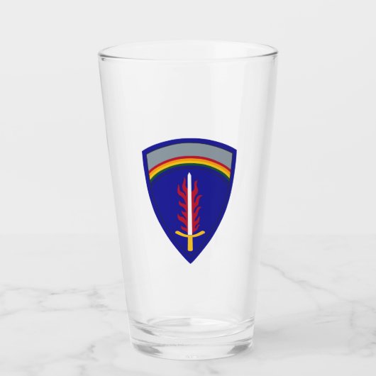 Army Europe USAREUR Glas (Vorderseite)