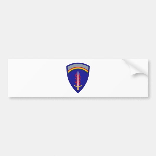Army Europe USAREUR Insignia Autoaufkleber (Vorne)