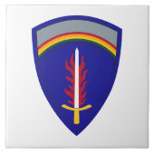Army Europe USAREUR Insignia Fliese (Vorderseite)