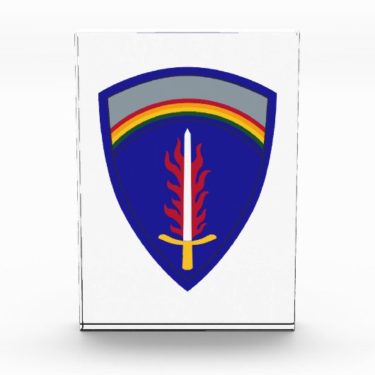 Army Europe USAREUR Insignia Fotoblock (Vorderseite)