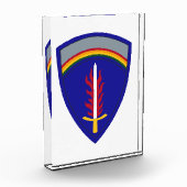Army Europe USAREUR Insignia Fotoblock (Links)