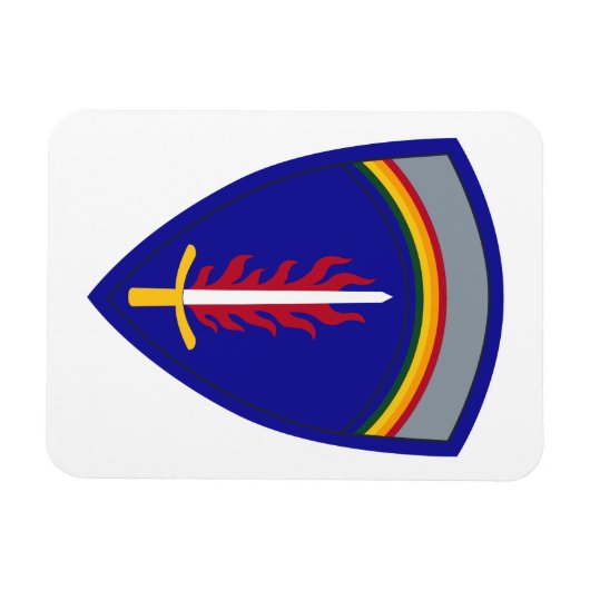 Army Europe USAREUR Insignia Magnet (Horizontal)