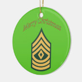 Army First Sergeant Weihnachtsschmuck (Links)