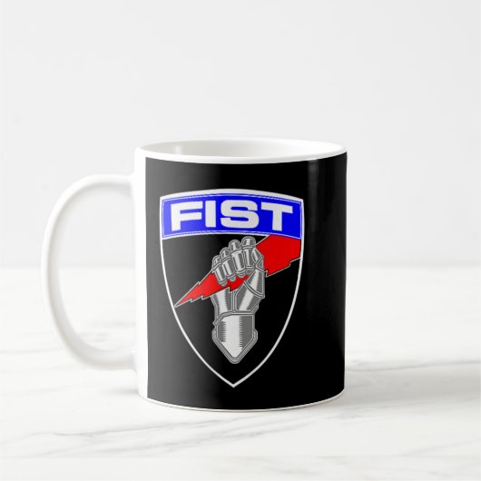 Army FIST Fire Support Team Forward Observer Artil Kaffeetasse (Links)