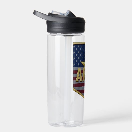 Army Flag Shield Trinkflasche (Rechts)