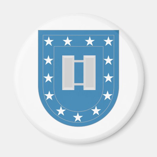 Army Flash Captain Insigna Magnet (Vorne)