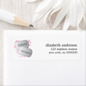 Army Girlfriend Address Labels (Insitu)