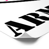 ARMY Girlfriend Poster (Ecke)