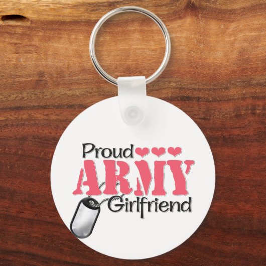 Army Girlfriend Schlüsselanhänger (Vorderseite)