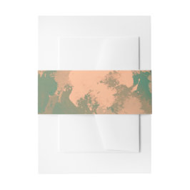 Army Green Abstrakt Floral Party Ribbon Einladungsbanderole