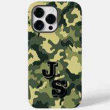 Army Green Camouflage iPhone 14 Pro Max Fall