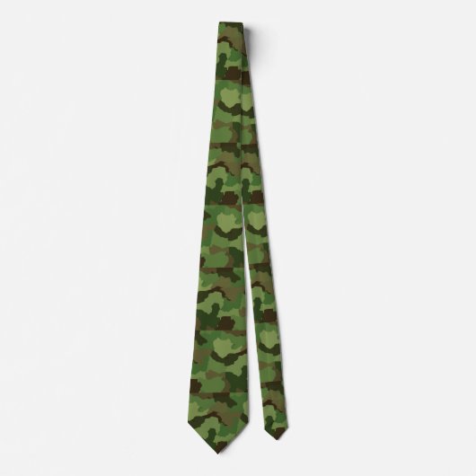 Army Green Camouflage Krawatte (Vorderseite)