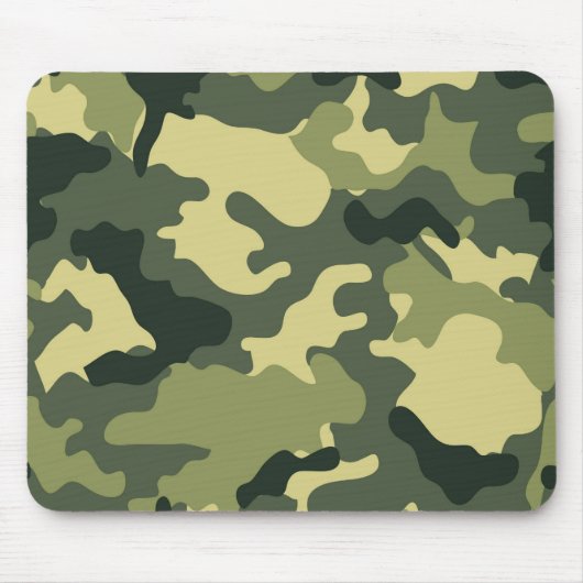 Army Green Camouflage Mousepad (Vorne)