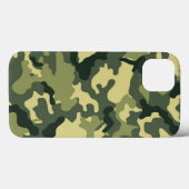 Army Green Camouflage Pattern Case-Mate iPhone Hülle (Rückseite (Horizontal))