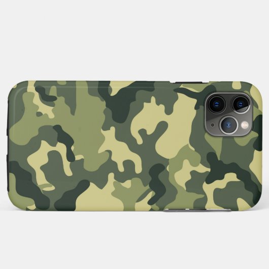 Army Green Camouflage Pattern Case-Mate iPhone Hülle (Rückseite (Horizontal))
