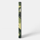Army Green Camouflage Pattern iPhone Hülle (Linke Seite)