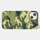 Army Green Camouflage Pattern iPhone Hülle (Rückseite (Horizontal))