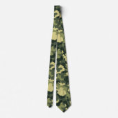 Army Green Camouflage Pattern Neck Tie Krawatte (Rückseite)