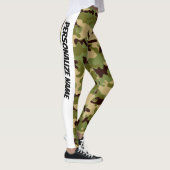 Army Green Camouflage PERSONALIZE Leggings (Rechts)