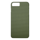 Army Green Carbon Fibre Print Case-Mate iPhone Hülle (Rückseite)