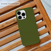 Army Green eine der besten Solid Green Shades Case-Mate iPhone Hülle