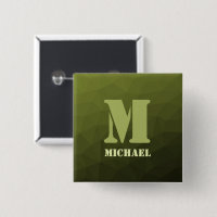 Army Green Oliven geometric mesh muster Monogram