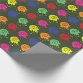 Army Green Paintball Geschenkpapier (Ecke)