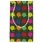 Army Green Paintball Party Balloon Muster Kleine Geschenktüte (Vorderseite)