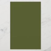 Army Green Solid Color (Rückseite)