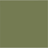 Army Green Solid Color Aufkleber (Vorderseite)